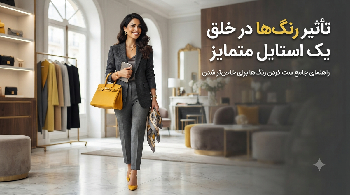 تأثیر رنگ‌ها در خلق یک استایل متمایز | کربن