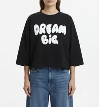 تیشرت دخترانهDREAM Big 2306/کربن