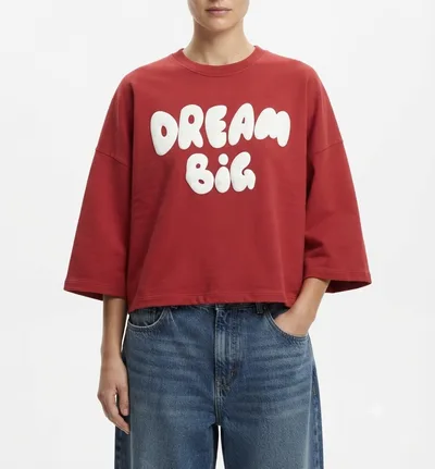 تیشرت دخترانهDREAM Big 2306/کربن